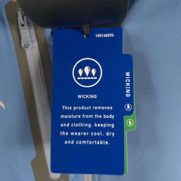 NWT RLX RALPH LAUREN GOLF Mock Neck Full Zip Wicking Tech Terry Hybrid Vest Sz S - Picture 12 of 14